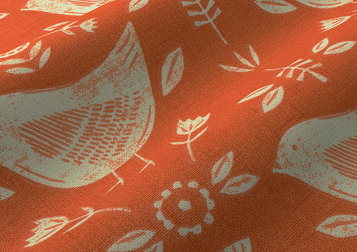Narvik, Burnt Orange - Roman Blind - Image 4